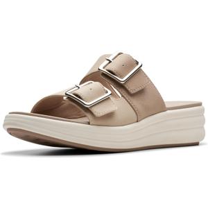 Clarks womens Drift Buckle (11, Sand Combi)