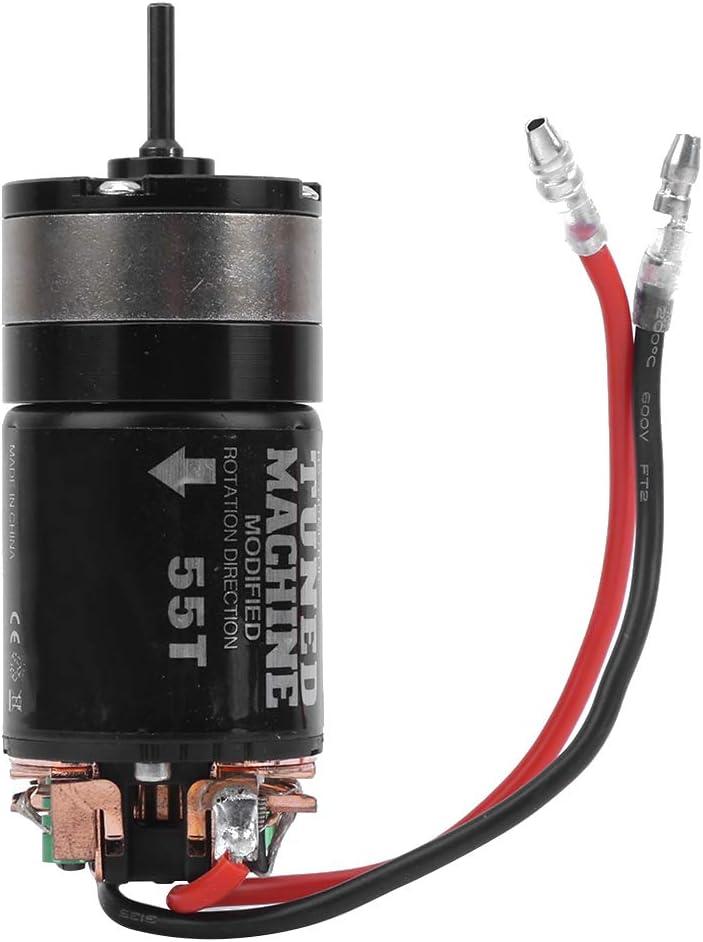Alomejor RC Car 540 Brushed 55T Motor Box 1:3 Ratio for SCX10 1/10 RC Car