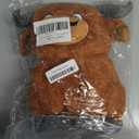 12" Highland Cow Plush Toy, Large Size Stuffed Animal, Plushie, Fluffy Cute Fuzzy Highland Cattle with Horns, Adorable Gift for Kids, Toddlers & Cow Lovers, Decorative Plushi, Valentines Day Gift