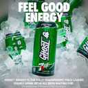 GHOST Energy Drink - 12-Pack, 7UP, 16oz Cans - Energy & Focus & No Artificial Colors - 200mg of Natural Caffeine, L-Carnitine & Taurine - Gluten-Free & Vegan