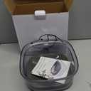 UPSKY 70oz Dog Water Bowl 2L No Spill Dog Bowls Large Capacity Spill Proof Slow Water Feeder, No Splash Pet Water Dispenser Vehicle Carried Travel Slow Drinking Bowl for Messy Drinkers (Gray)