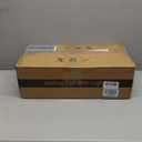 Small Gold Chandelier Ceiling Fan 22'' With Lights - Dimmable Semi Flush Mount, Low Decibel 6 Speeds, LED Fandelier Retractable Blades for Small Spaces, Kid Rooms