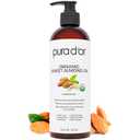 PURA D'OR ORGANIC Sweet Almond Oil (16 Oz) 100% Pure & Natural USDA Certified Cold Pressed Carrier Oil For DIY Beauty - Non-Greasy, Unscented, Hexane Free Moisturizer - For Hair & Skin | ORGANIC, 100% Pure, Natural, USDA Certified, Cold Pressed, Carrier Oil