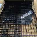Amazon Basics Leakproof Canvas Bottom Guinea Pig Cage, Easy to Clean Small Animal Habitat with Divider Set, Indoor/Outdoor, Portable, No Tools Needed, 47.6"L x 24.2"W x 14"H, Black