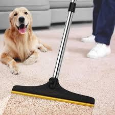 BLand Carpet Rake for Pet Hair Removal, Reusable Pet Hair Removal Tool Cat Dog Hair Remover with 60” Long Adjustable Handle, Carpet Brush Carpet Scraper Pet Hair Remover Broom
