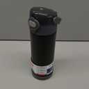 THERMOS FUNTAINER 16 Ounce Stainless Steel Vacuum Insulated Bottle with Wide Spout Lid, Matte Charcoal