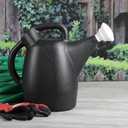 Chapin International 47998: 2-Gallon Tru-Stream Outdoor and Indoor 100% Recycled Plastic Watering Can, Removable Nozzle, Black