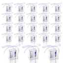 WANGDEFA 20-Piece Shot Glass Gift Box - 2.36 X 2.36 X 3.15 Inch Bags for Gifting, Wedding Favor Boxes, Holds 2.2 oz Shot Glass