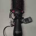 REVLON 1100 Watt 3 Heat 2 Speed Pro Collection One Step Ionic Hair Dryer and Volumizer (Black)