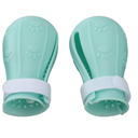Cat Shoes, Soft Cat Footwear, 4 Pieces for Bathroom Pet Shops, Teal
