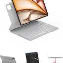 EIP Maglight Keyboard Case for iPad Pro 11" 4th~1st, iPad Air M3/M2/5th/4th, Thin & Light with Patented Stylus Shortcuts (iPad Air M3/M2/5/4 & Pro 11" 1-4th) (iPad Air 11 M2/5/4th / iPad Pro 11 1-4th)
