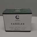 Candle Charisma 50 Green Spell Candles - 4" Unscented Paraffin Chime Candles, Smokeless & Dripless, Colored Candles, 2 Hours Burn Time 1/2 Inch Taper Candles for Rituals, Witchcraft and Parties