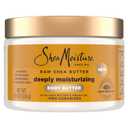 SheaMoisture Deeply Moisturizing Body Butter with Raw Shea Butter, Argan Oil and Pro-Ceramides, Rich Hydration & Healing of Dry Skin, 48H Moisturizing 11.5 oz