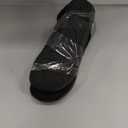 LeIsfIt Womens Wide Diabetic Shoes Adjustable Barefoot Walking Shoes Breathable Zero Drop Sneakers for Wide Width Arthritis Edema Feet 40 Black