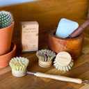 eplanita Replacement Brush Heads (Pack of 8) for Bamboo Dish Brush, Sisal Bristle Refills, Agave Cactus Fibres, Kitchen Eco Scrubber, Plastic Free Washing Up, Zero Waste Cleaning