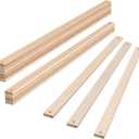 JINS&VICO Pack of 13 Count Bed Slats, Twin Size 38.7Lx2.1Wx0.7H, Heavy Duty Replacement Wooden Slats Mattress Support, Fits Most Beds, Twin 38.7 Inch