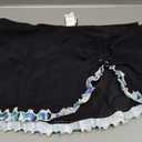 Profile by Gottex Women's Black Solid with Tricolore Side Slit Skirted Bottom with Tummy Control and Full Lining Essential 8