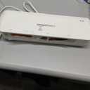 Amazon Basics 9 inch Thermal Laminator Machine for Documents and Photos, Easy to Use for Home Office or School, White