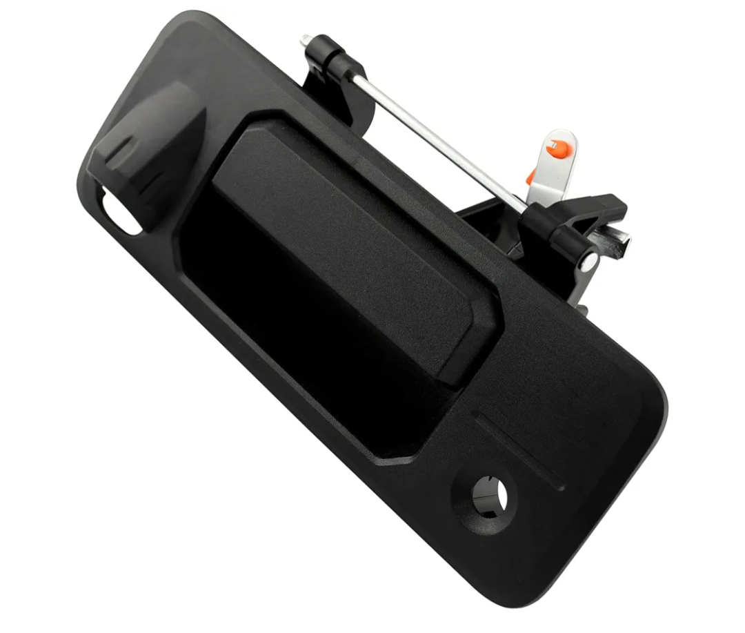 MotorbyMotor Rear Tailgate Handle 2014-2021 Toyota Tundra, 2016-2021 Toyota Tacoma Car Door Handle W/Keyhole W/Camera-69090-0C090