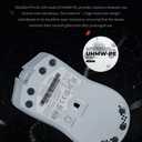 X-Raypad Obsidian Air/Pro Air Speed Mouse Skates, U-PE Universal Dot Mouse Skates Offers Excelent Wear Resistance, Speed & Control Abrasion Resistance Less Noise