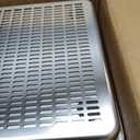 Stainless Steel Sifting Litter Box with Lid, High Sides XXL Extra Large Sifting Cat Litter Box for Pine Pellets & Big Cats, Sifter Litter Pan System for Odor Control,Sifting Box Liners & Scoop
