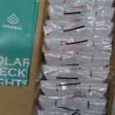 Solar Fence Lights Outdoor - Waterproof LED Lights for Deck, Stairs, Fence, Patio, Yard, Porch and Balcony (20 Pack, Warm White)