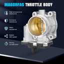 Electronic Throttle Body Fit for L4 2.4L - for Chevy Equinox 12-17, Malibu 13-14, Impala 2014 & Captiva Sport 12-15, for Buick LaCrosse 12-16 & Regal 12-17, for GMC Terrain 12-17, for 12670834, S20221
