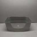 Extra Large Cat Litter Box with High Sides,Clear Jelly Color,Cat Boxes for Indoor Cats,XL Kitty Litter Pan,Jumbo Litter Box with Low Entry for Multiple Cats,Easy to Clean,Anti-Splashing