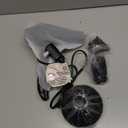 JINRI Ionic Hair Dryer with Diffuser & Comb and Concentrator, Lightweight Quiet Infrared Blow Dryer, Powerful 1875 Watt Motor for Smooth and Fast Drying Hair, Black