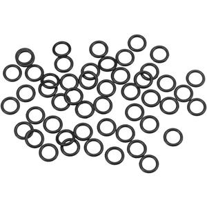 uxcell Nitrile Rubber O-Rings 6.5mm OD 4.5mm ID 1mm Width, Metric Nitrile Rubber Sealing Gasket for Automotive Machine Plumbing, Pack of 50