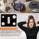Stove Top Protector for GE Gas Range Model JGBS66REKSS JGBS66DEKWW JGBS66DEKBB JGBS66EEKES | 30" 5-Burner Fit Stove Guard, Splatter Guard Cover & Easy Clean Liner
