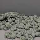 FHUIEWRY 60 Pieces Sage Green Cheesecloth Napkins Washable, 20 x 20 Inch Boho Gauze Cloth Napkins with Wrinkled, Soft Cotton Linen Table Napkins Cloth for Parties Weddings Birthday Dinner Table Decor