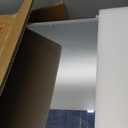 IDYLLOR Bathroom Medicine Cabinet with Beveled Edge Mirrored Door 14 x 18 inch, Recessed or Surface Mount, with Adjustable Glass Shelves