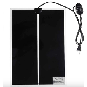 Tfwadmx 1 Pack 20W Reptile Heating Pad Tank Warmer with Temperature Control, Power Adjustment Under Terrarium Heater Heat Mat for Reptiles Turtle, Tortoise, Snakes, Lizard