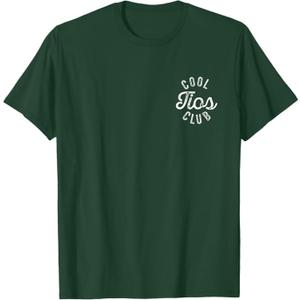 Cool Tios Club for Men - Uncle in Spanish T-Shirt, Large