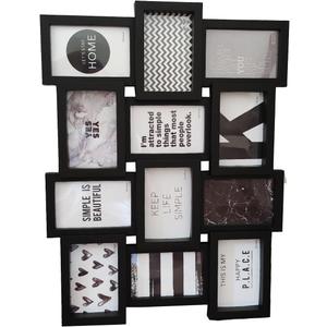 Picture Frames 4 * 6'' 12 opening Multi Family Photo for Gallery Decor wall Hanging Display horizontal vertical dual-use picture random