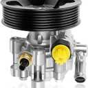 21-5498 Power Steering Pump with Pulley, Fit for 2007-2012 ES350, 2007-2011 Camry, 2005-2012 Avalon, 3.5L, Replacement for 21-5498 55-5631 AA121-5498 4431033170 4431004140 36P1012 5693