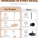 Foryoudecor Tall Candlestick Holders Set of 6, Rose Golden Taper Candle Holder, Vintage Candlesticks for Long Candle, Centerpieces Decor for Living Room,Dining Table Decor,Wedding, Fireplace Party