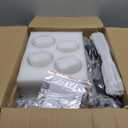 Antique Wood Chandelier Island Lights for Kitchen, 31.5" Pendant Lights Kitchen Island Lighting, 4-Light Rectangular Wood Black Rustic Farmhouse Chandeliers for Dining Room Light Fixtures Over Table