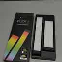 TECWARE Flex RGB Cable Cover Kit | Compatible with 24-Pin Motherboard and 8-Pin/16-Pin GPU | ARGB PSU Cable Extension with 5V 3-Pin Sync | RGB Lighting Kit for PC Cables | Black