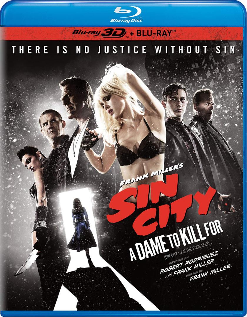 Sin City: A Dame to Kill For [Blu-ray 3D + Blu-ray]
