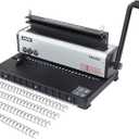 Rayson TD1222 Wire Binding Machine - 2:1 Pitch, Rectangular Holes, 220 Sheet Binding / 12 Sheet Punching Capacity