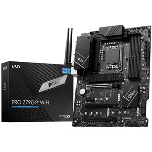 MSI PRO Z790-P WiFi ProSeries Motherboard (Supports 12th/13th/14th Gen Intel Processors, LGA 1700, DDR5, PCIe 5.0, M.2, 2.5Gbps LAN, USB 3.2 Gen2, HDMI/DP, Wi-Fi 6E, Bluetooth 5.3, ATX) 
