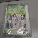 NAMOTEK 2 Pack Plant Covers Freeze Protection Tree Covers for Winter with Zipper Drawstring(Green 47" X 39")