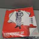 Morph Astronaut Costume Adult, Space Suit Men, Mens Halloween Costume Astronaut Suits, Nasa Costumes Adult (Large, Silver)