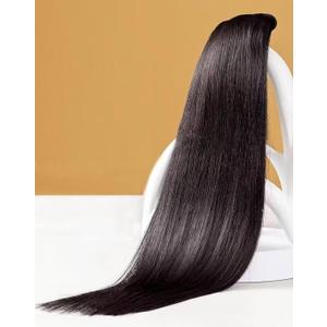 TRIIPPY Straight Bundles Human Hair,100% Raw Cambodian Hair Sew In Weave Single Bundle,Triple The Lifespan Over Regular Virgin Hair Bundle,No.1 Raw Hair Brand On Amazon(22 Inch,Natural Color)