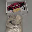 Platinum Blonde Lace Front Wig for Women 5x4x1 Lace Hairline Long Wavy Middle Part Glueless Wig Heat Resistant Synthetic Wigs for Daily Party Cosplay Costume Wig Use 24 Inch