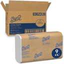 Scott Professional Scott C-Fold Folded Paper Towels, Bulk (03623), with Absorbency Pockets, White, (200 Sheets/Pack, 9 Packs/Case, 1,800 Sheets/Case)