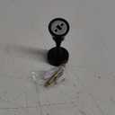 Neoera Magnetic Door StopMatte Black Color Door Stopper Strong Magnetic Door Catch for Hold Door Open, Anti-Rust, Heavy Duty for Various Door Types, Wall & Floor Mount 1Pack