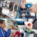 PATIKIL CBB60 12uf Running Capacitor,2Pcs AC 450V 2 Wires 50/60Hz Cylinder 64x35mm for Water Pumps, Washing Machines Motor Start